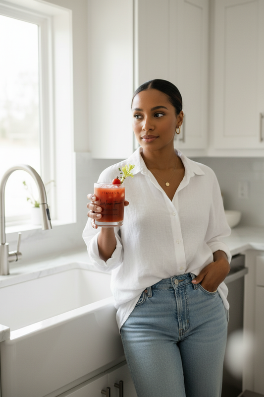 Bloody Mary kitchen woman