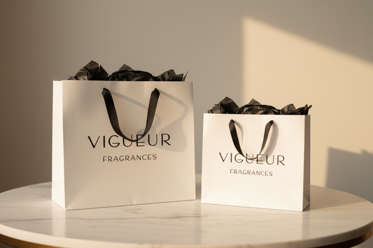 Vigueur Fragrances Gift Bags - Small and Large